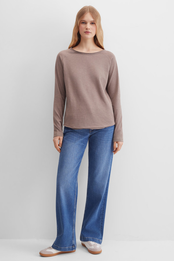 Лонгслив базовый