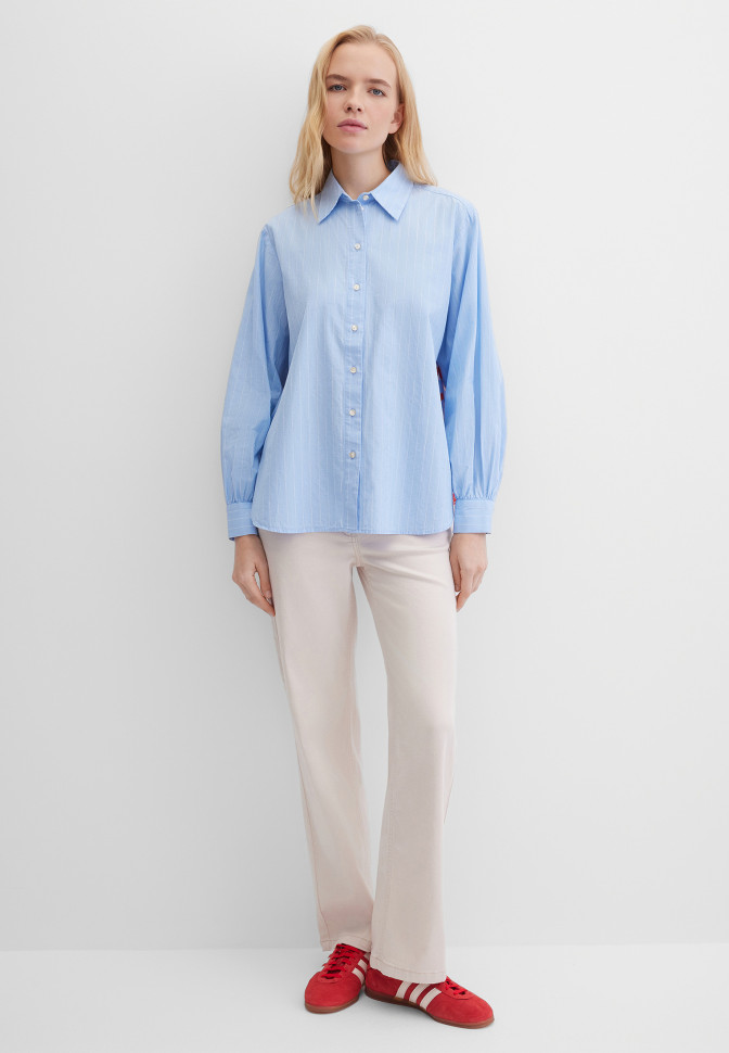 Блузка свободная