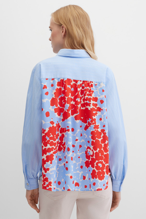 Блузка свободная