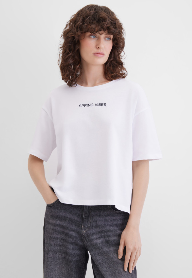 Футболка с надписью