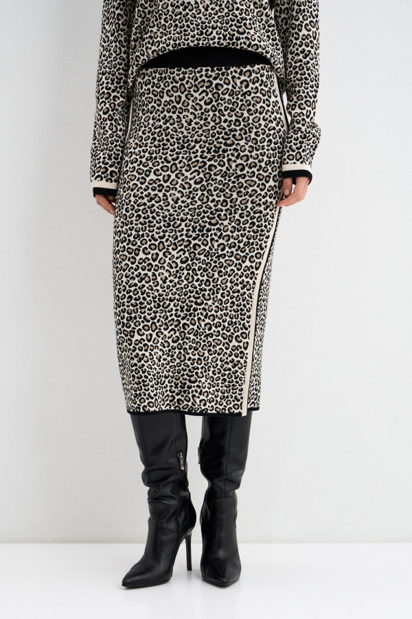 Юбка карандаш трикотажная