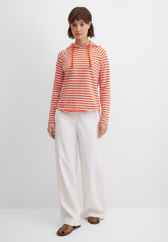 Лонгслив-худи с капюшоном