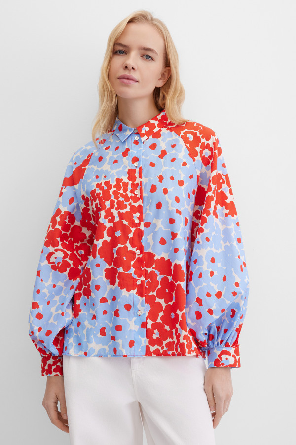 Блузка свободная