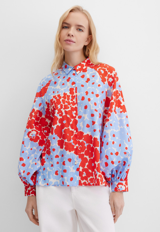 Блузка свободная