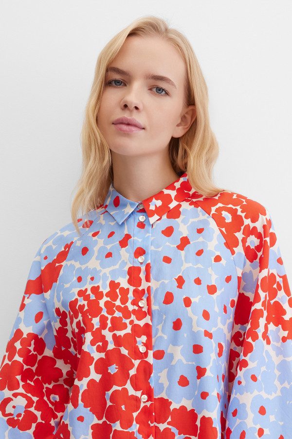 Блузка свободная