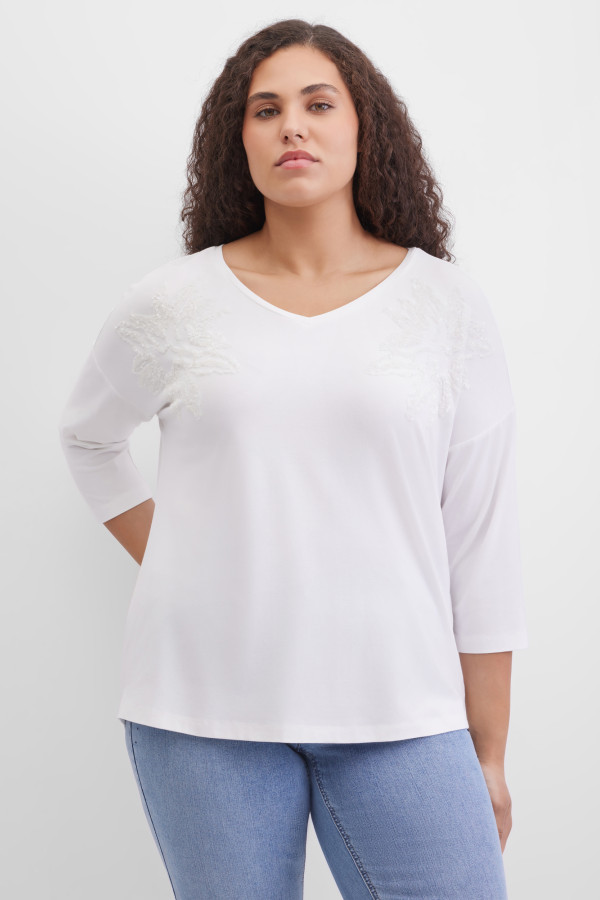 Лонгслив с пайетками