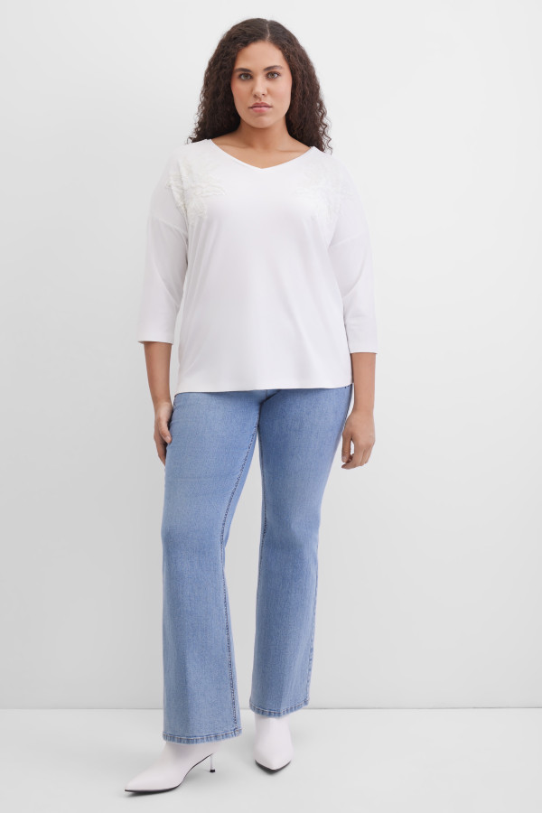 Лонгслив с пайетками