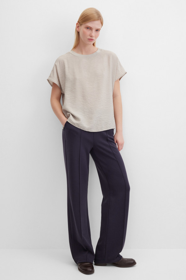 Блуза с жатым эффектом