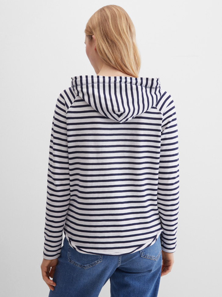 Лонгслив-худи с капюшоном