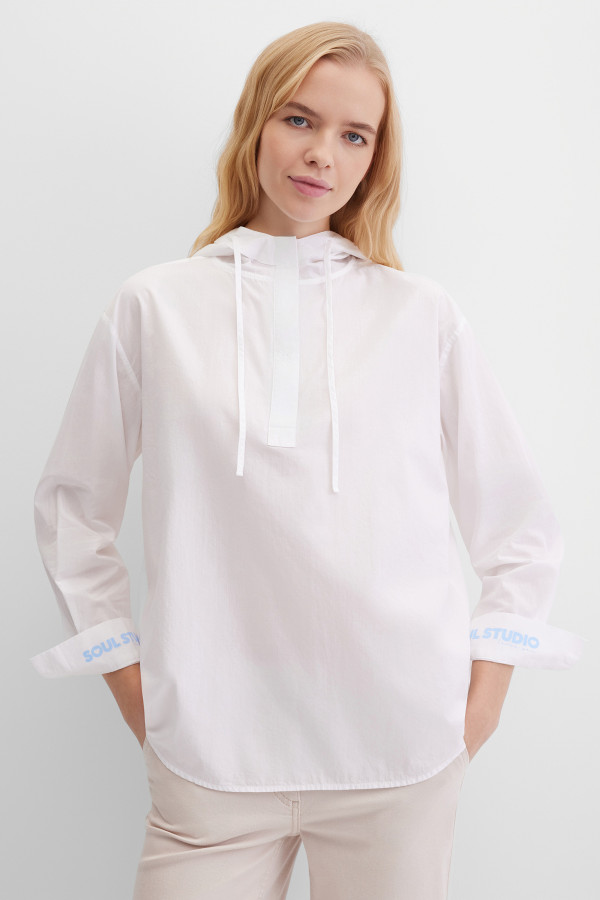 Блузка с длинным рукавом