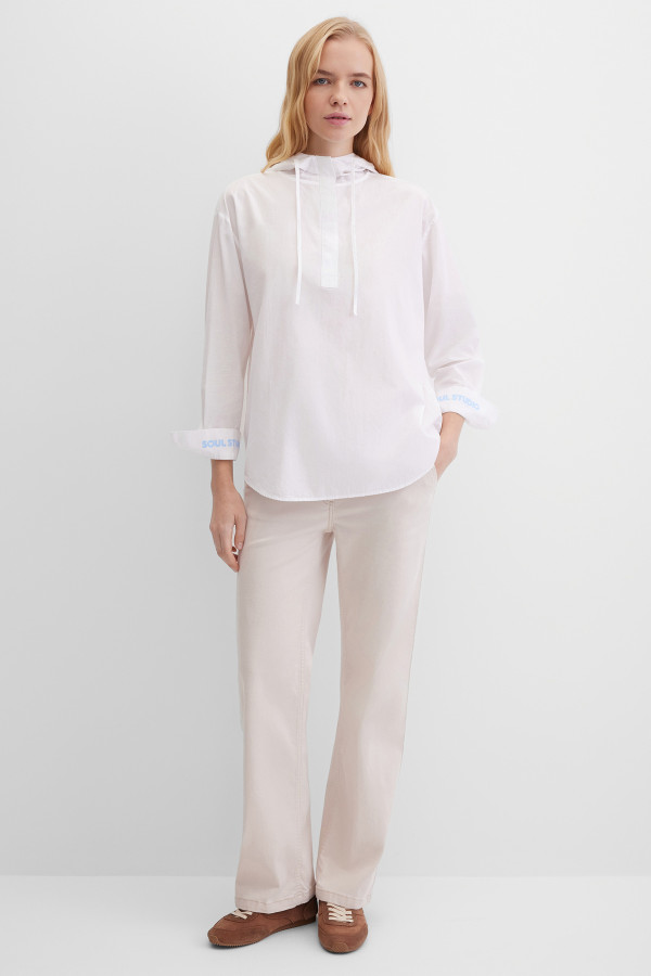 Блузка с длинным рукавом