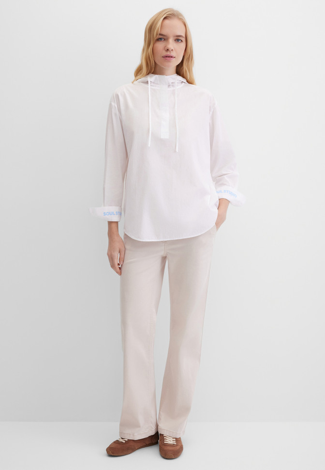 Блузка с длинным рукавом