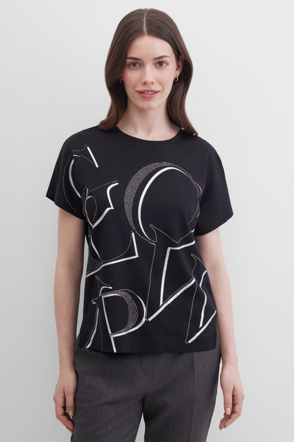 Футболка с графическим принтом