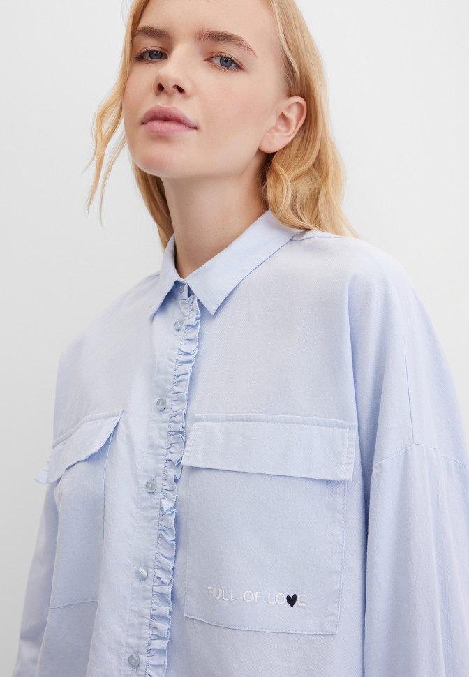 Рубашка с длинным рукавом