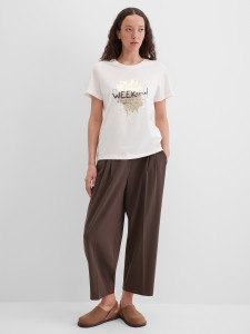 Брюки свободного кроя