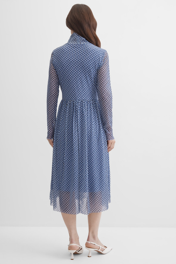 Платье из сетчатой ткани