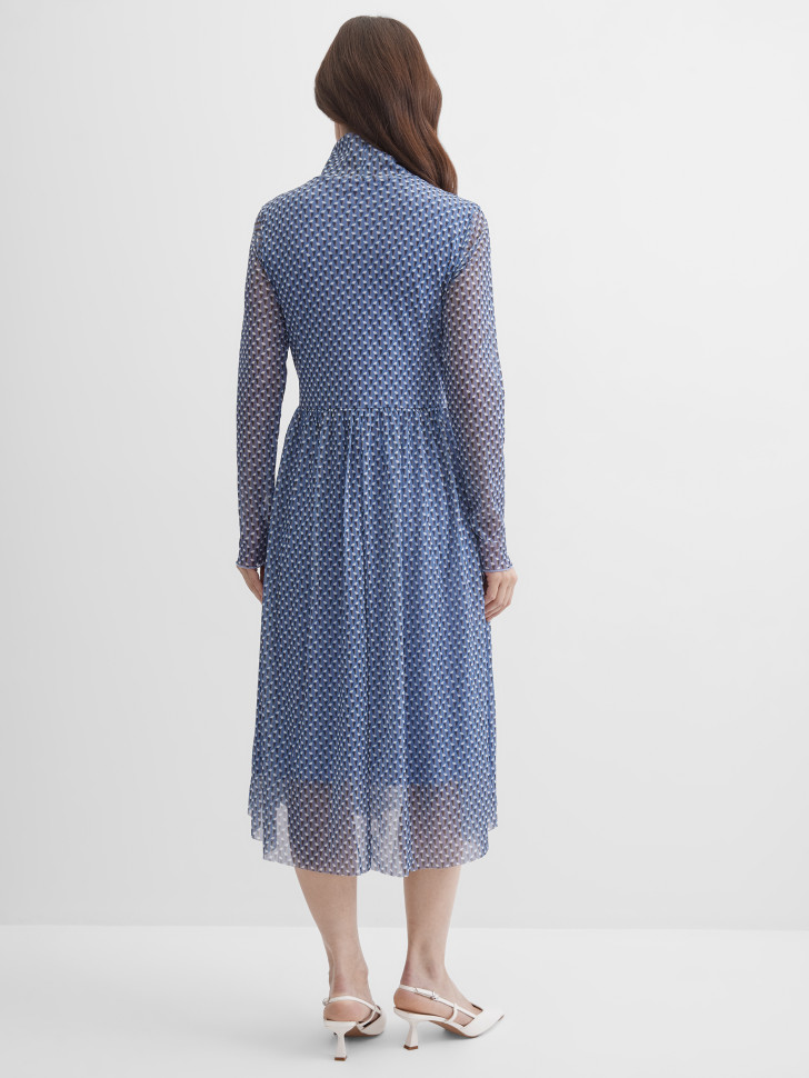 Платье из сетчатой ткани