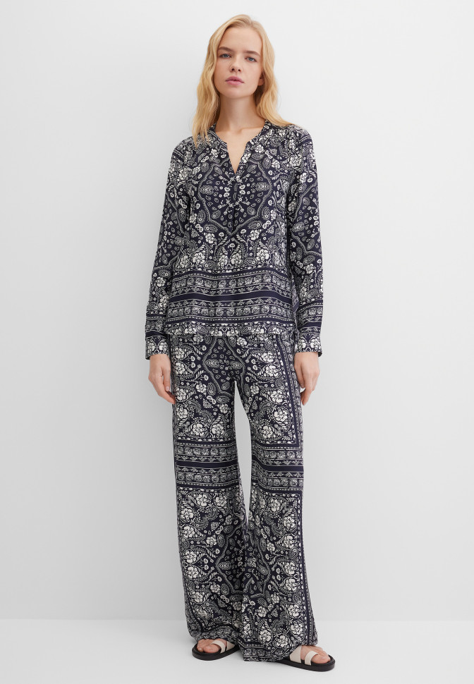 Блузка свободная