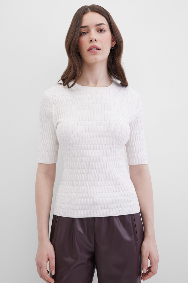 Джемпер прямого силуэта