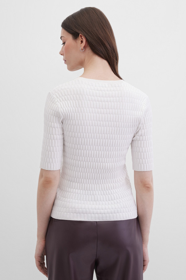 Джемпер прямого силуэта