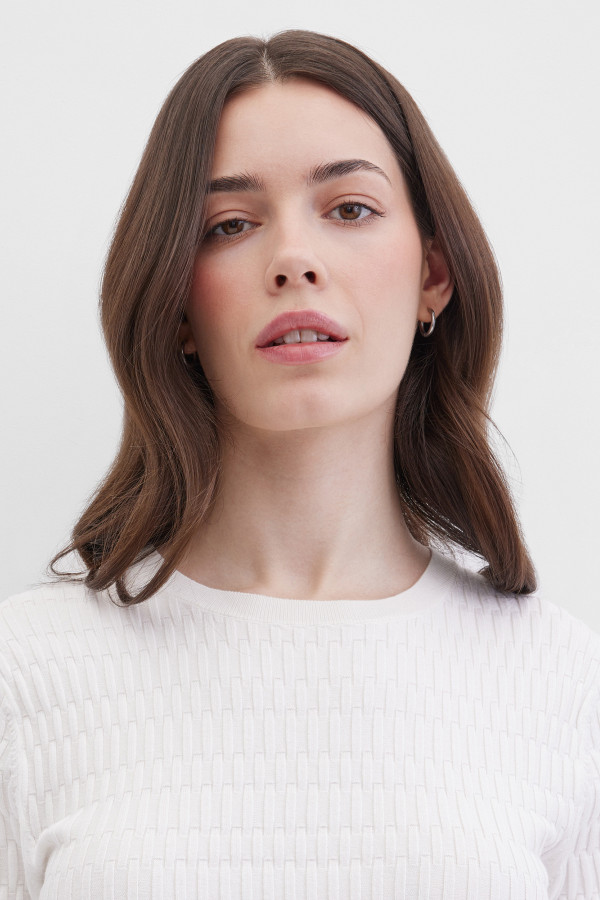 Джемпер прямого силуэта