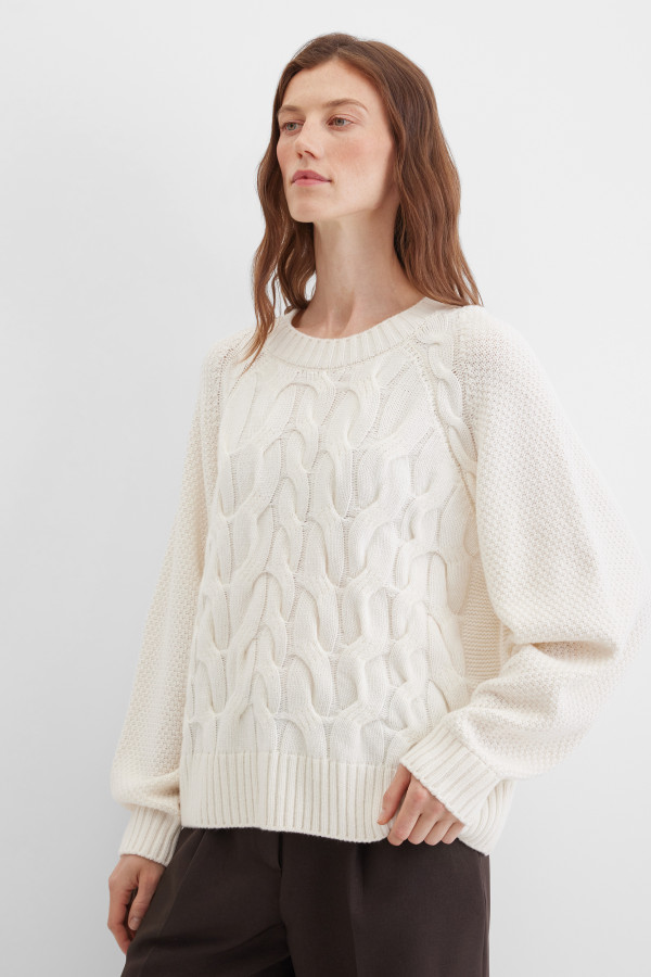 Джемпер с узором 