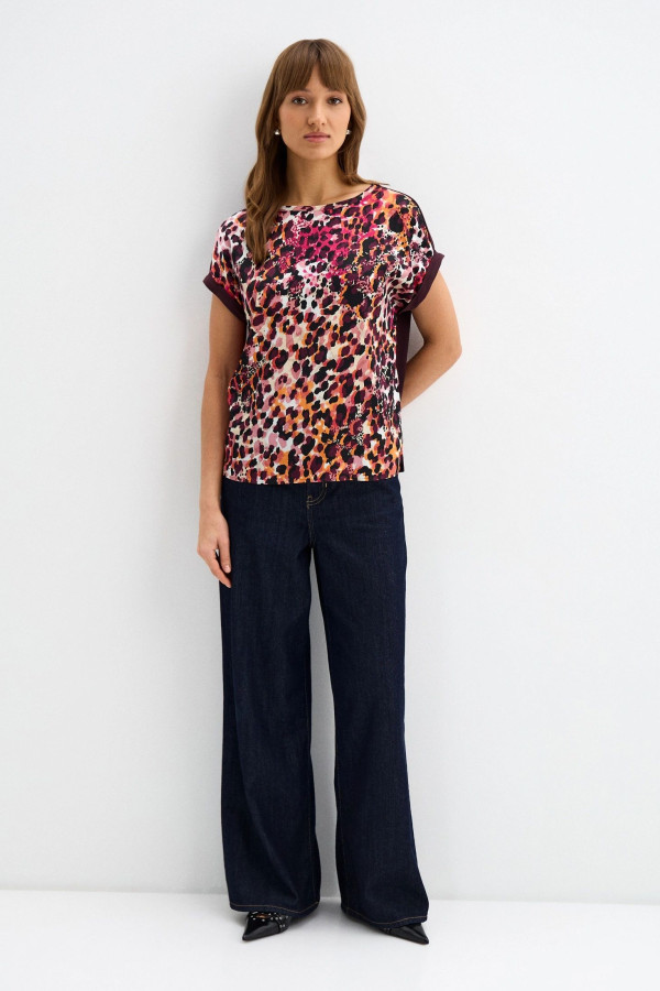 Футболка свободного кроя