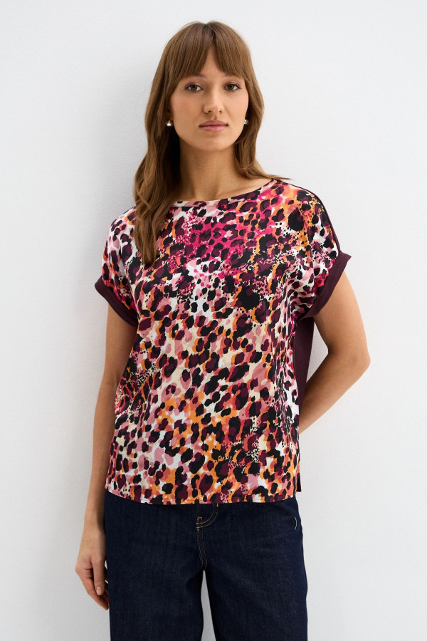 Футболка свободного кроя