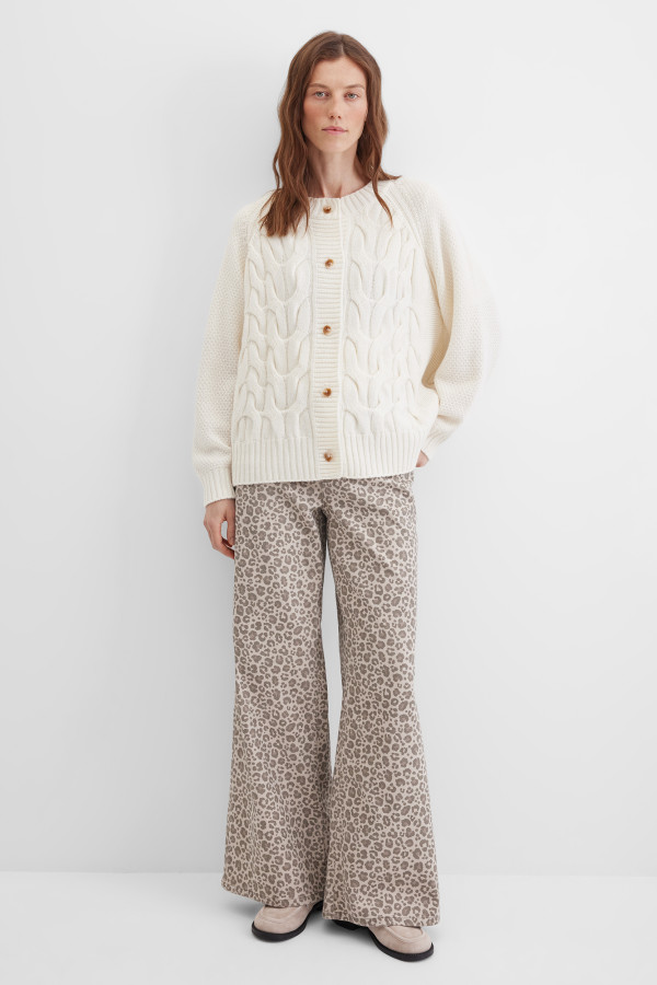 Кардиган с шерстью и кашемиром