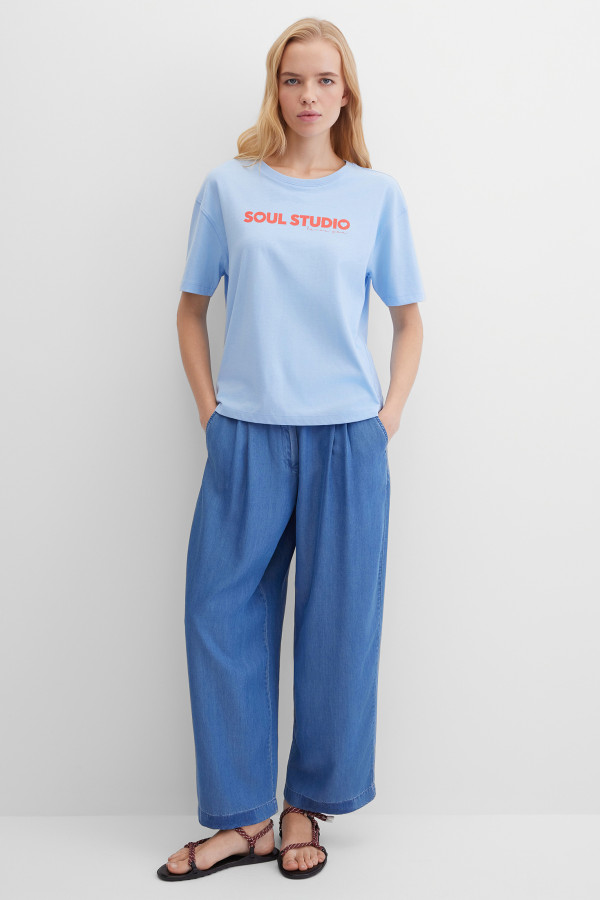 Футболка свободная