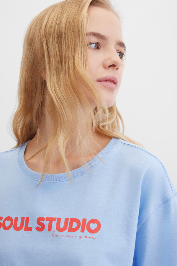 Футболка свободная