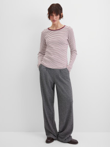 Лонгслив в полоску