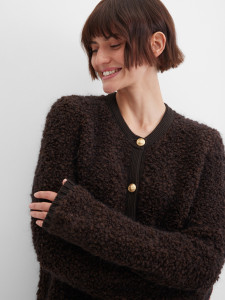 Кардиган вязаный