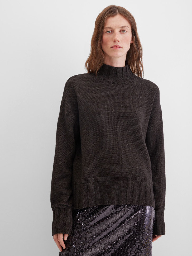 Свитер с шерстью и кашемиром