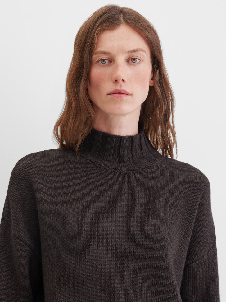 Свитер с шерстью и кашемиром