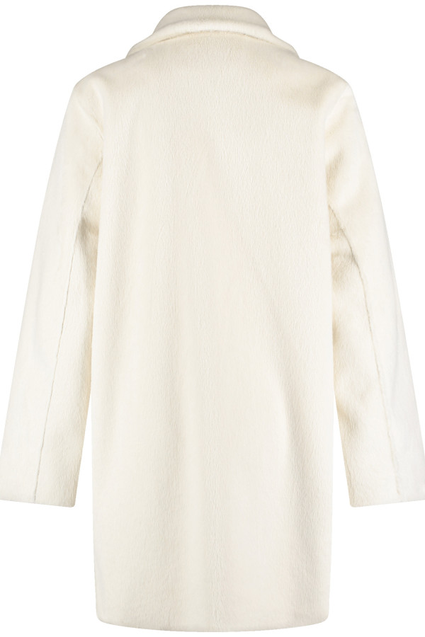 Шуба из искусственного экомеха