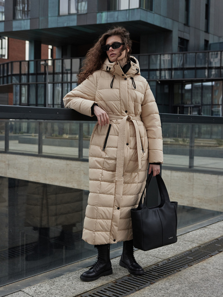 Пальто длинное