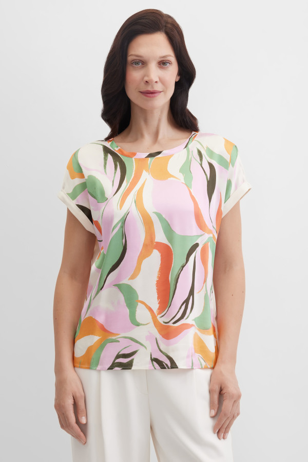 Футболка с принтом