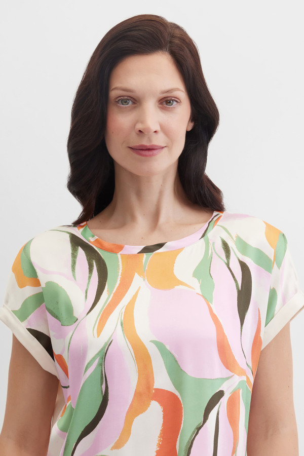 Футболка с принтом