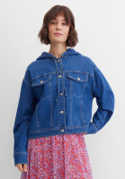 Куртка джинсовая с капюшоном