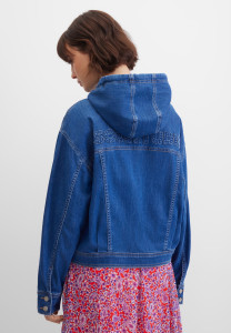 Куртка джинсовая с капюшоном