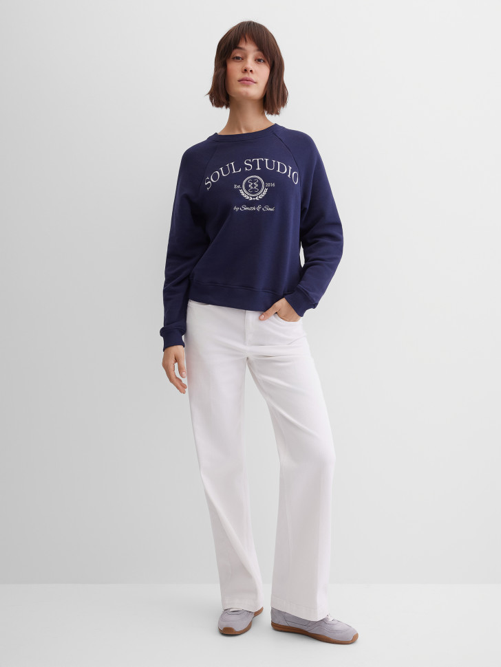 Свитшот укороченный