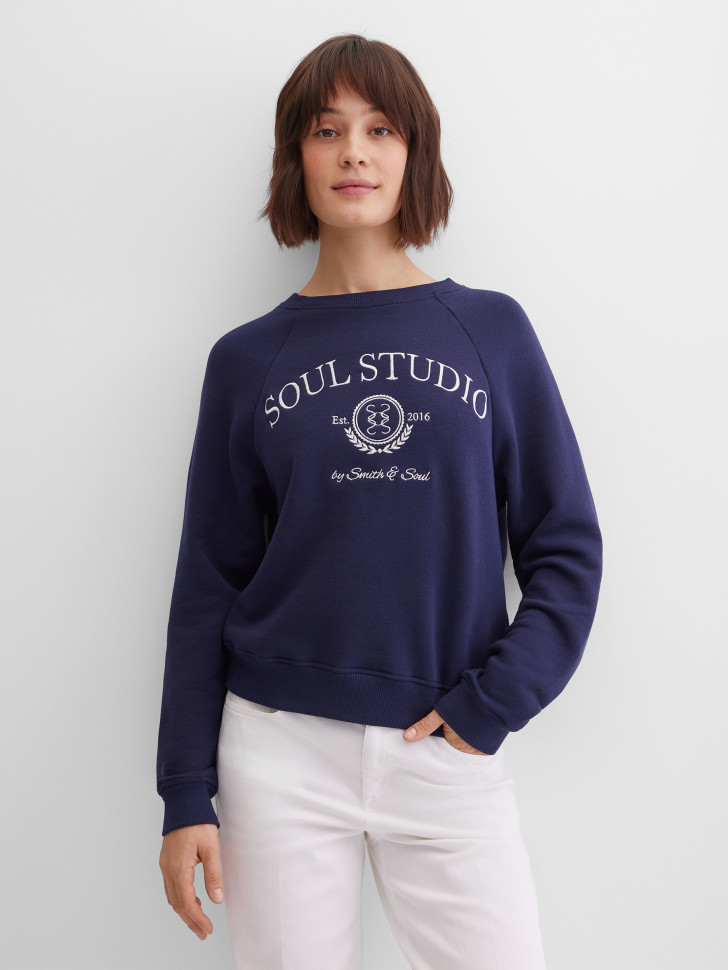 Свитшот укороченный