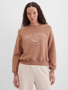 Свитшот укороченный