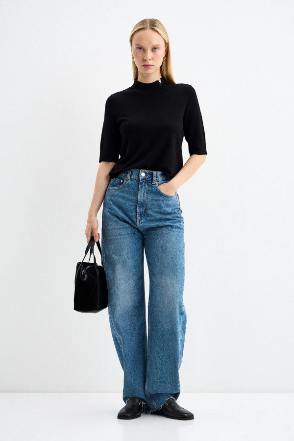 Джемпер прямого силуэта