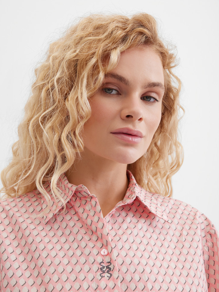 Блузка с длинным рукавом