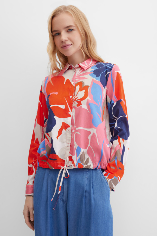 Блузка с длинным рукавом