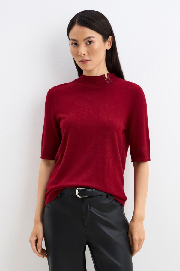 Джемпер прямого силуэта