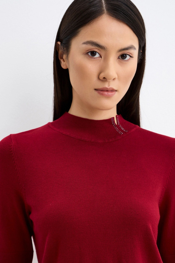 Джемпер прямого силуэта