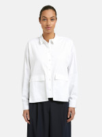 Блузка с накладными карманами